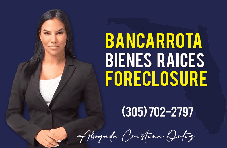 Home-Cristina Bancarrota, Bienes Raices, Foreclosure.